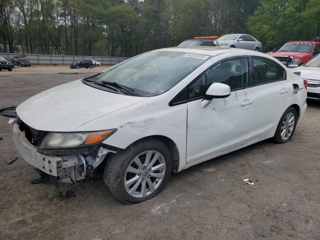 Седаны HONDA CIVIC 2012 Белый