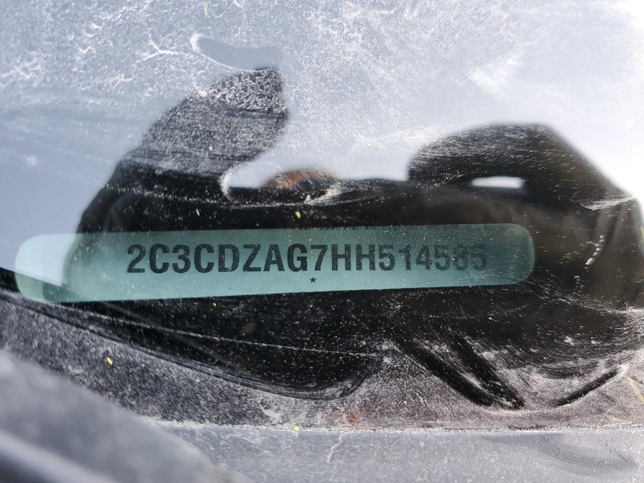 2017 Dodge Challenger Sxt VIN: 2C3CDZAG7HH514585 Lot: 85093415