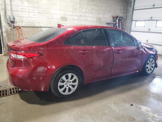  TOYOTA COROLLA 2022 Красный