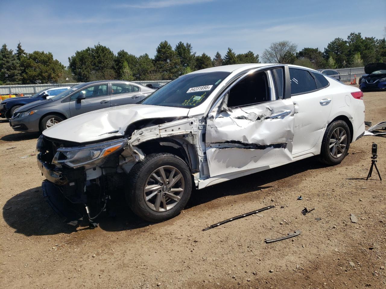2019 Kia Optima Lx na sprzedaż w Elgin, IL - All Over