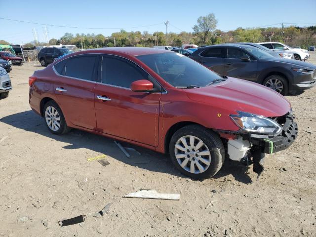  NISSAN SENTRA 2016 Red