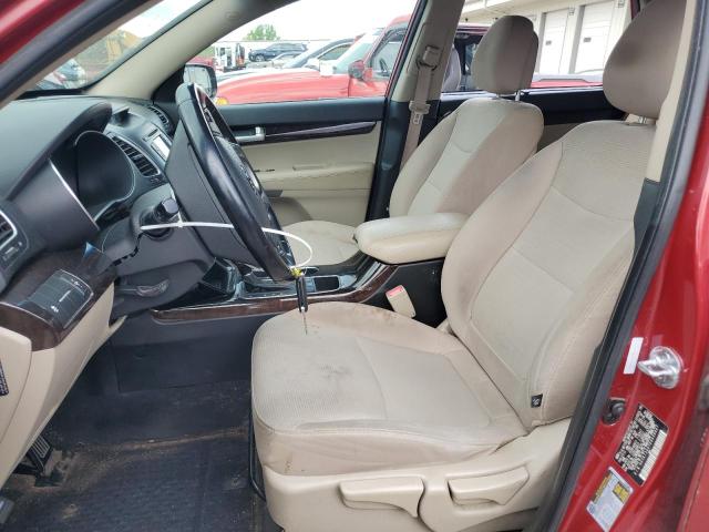 Parquets KIA SORENTO 2014 Czerwony