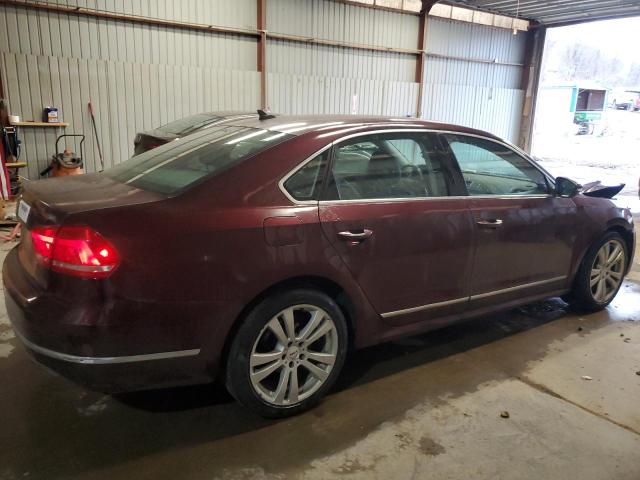  VOLKSWAGEN PASSAT 2012 Burgundy