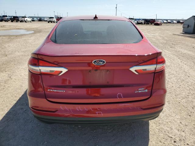  FORD FUSION 2019 Czerwony