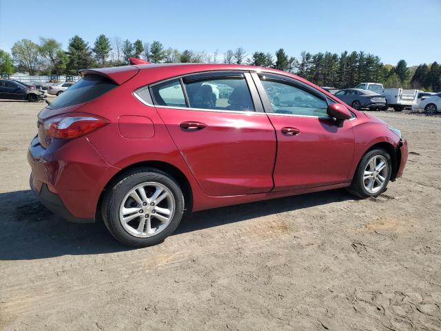  CHEVROLET CRUZE 2018 Бургунді