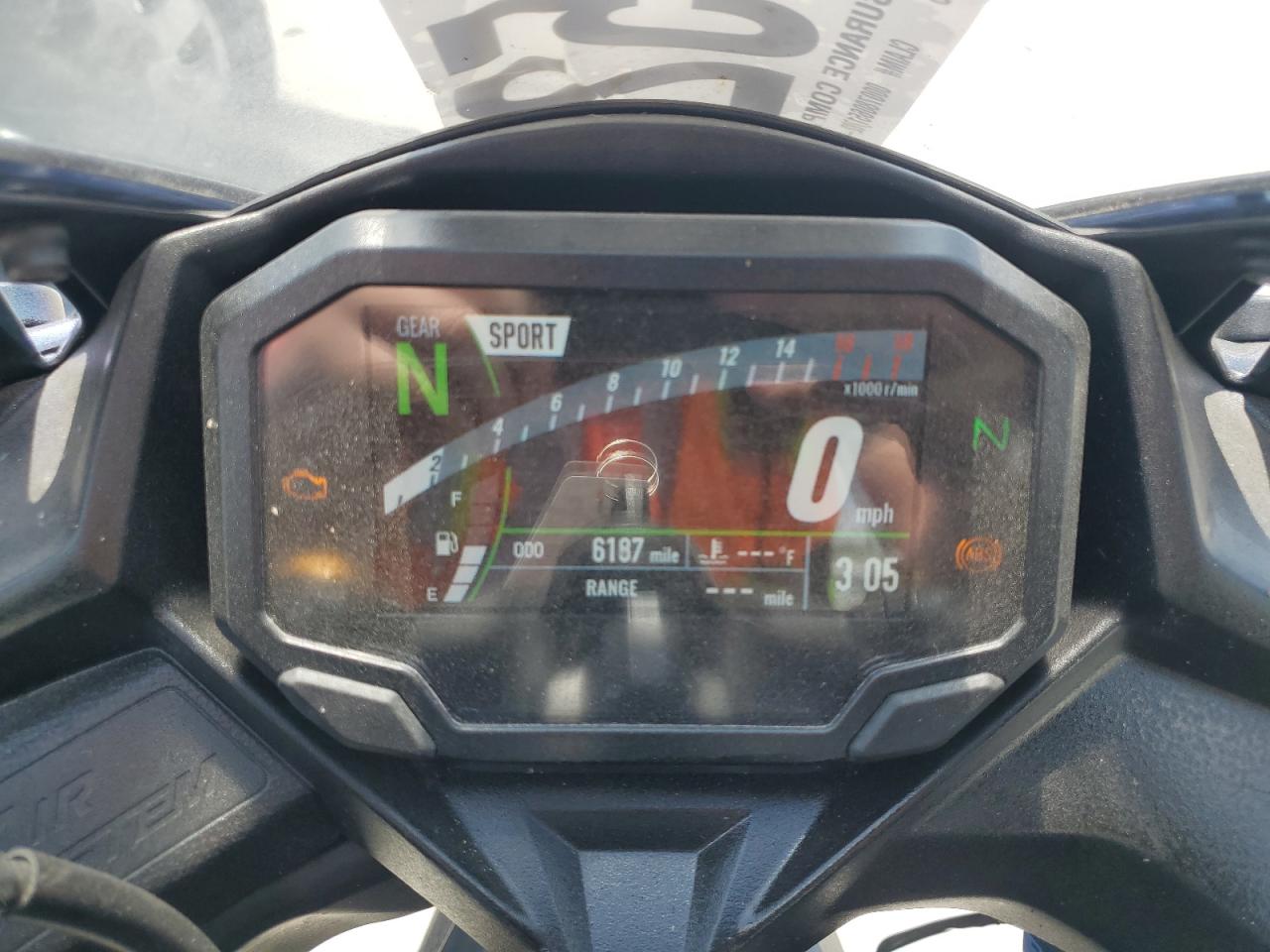 2024 Kawasaki Zx400 P VIN: ML5ZXCP12RDA2002 Lot: 53525625