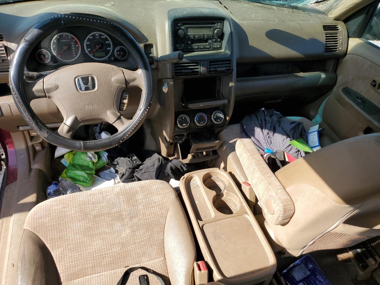 2004 Honda Cr-V Lx VIN: JHLRD68444C006896 Lot: 52403355