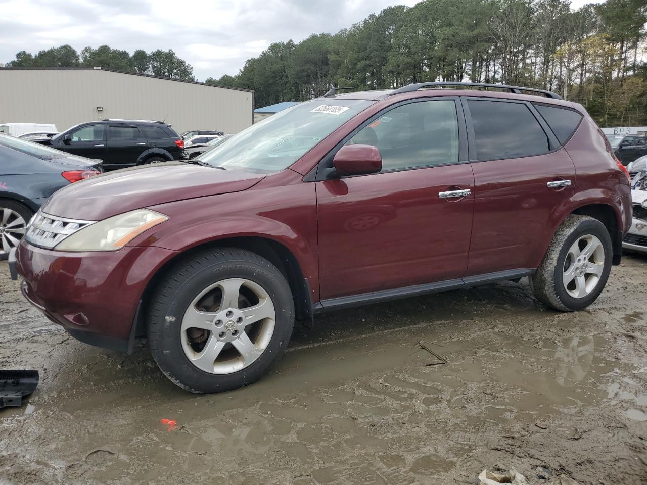 2005 Nissan Murano Sl zu verkaufen in Seaford, DE - Rear End
