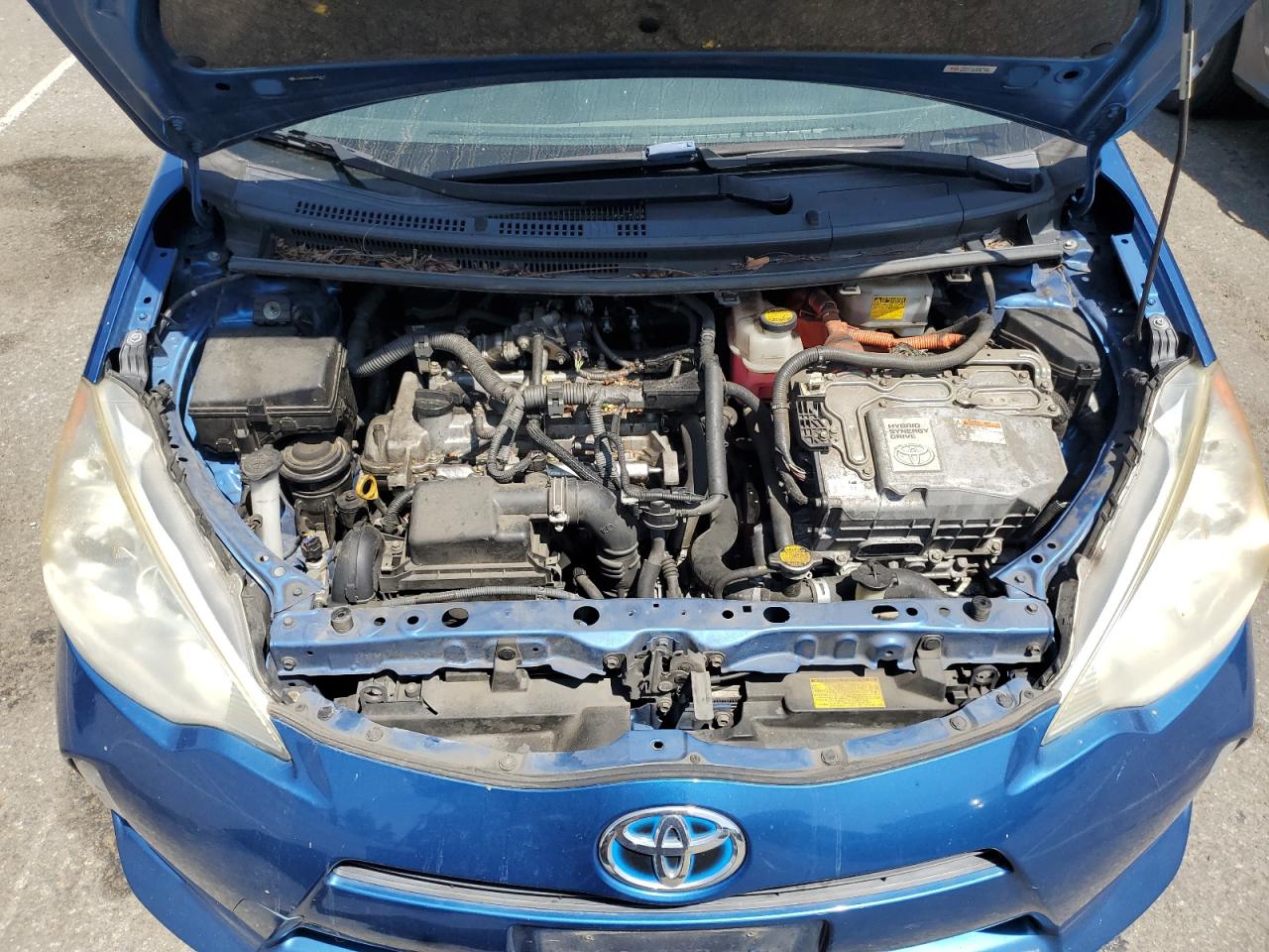 2013 Toyota Prius C VIN: JTDKDTB33D1547219 Lot: 54197665