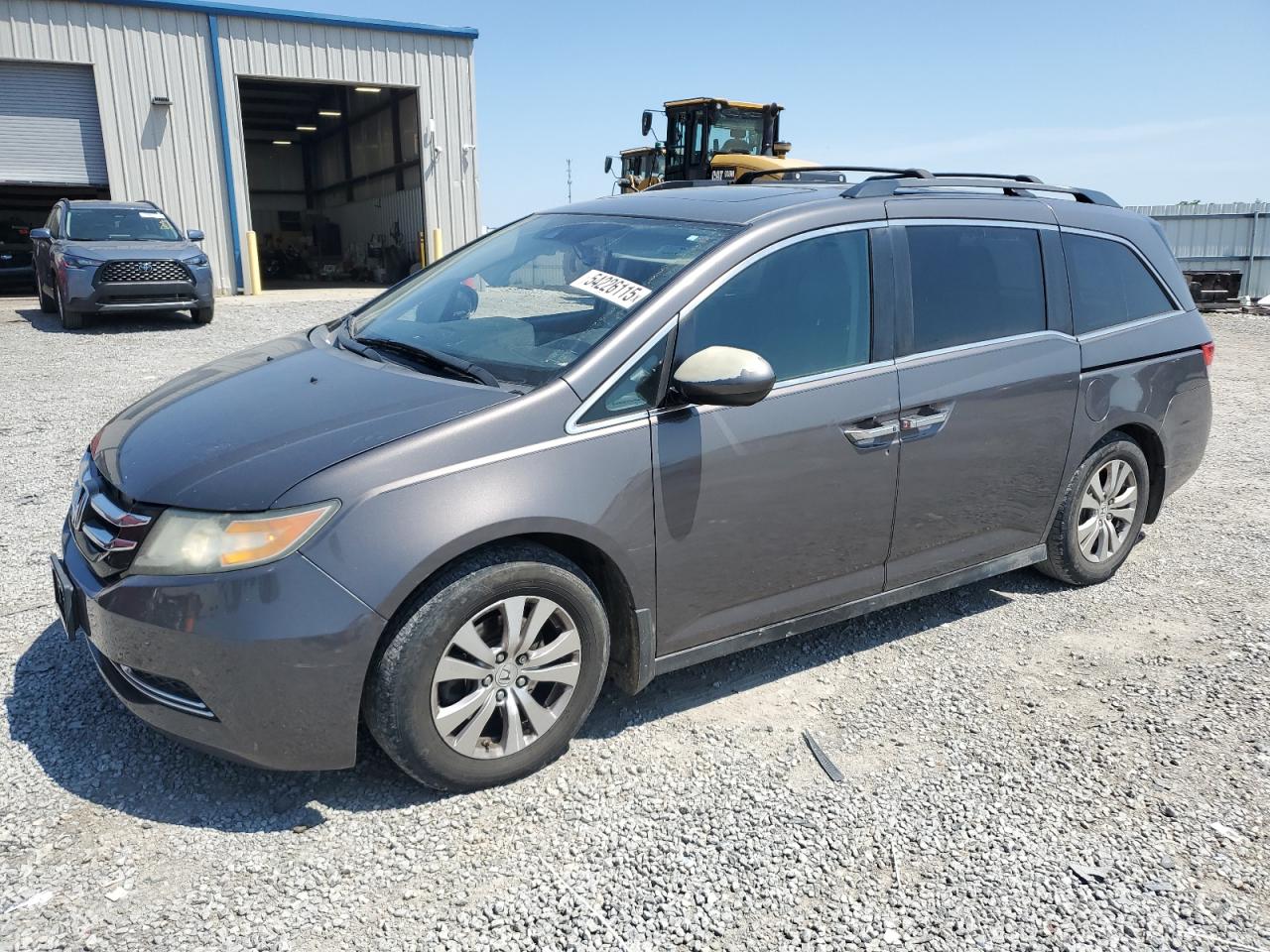 2014 Honda Odyssey Exl იყიდება Earlington-ში, KY - Side
