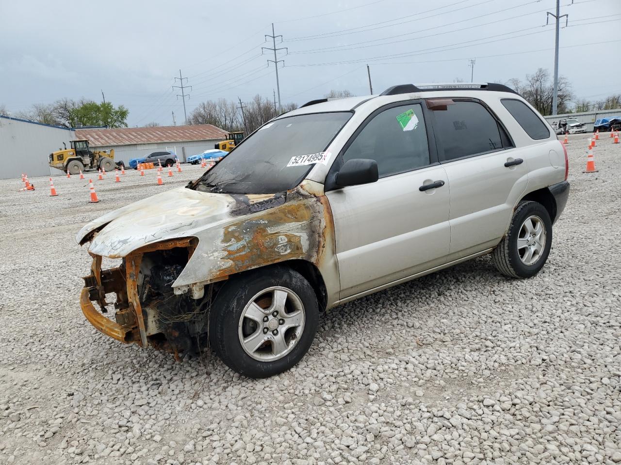 2008 Kia Sportage Lx for Sale in Columbus, OH - Burn