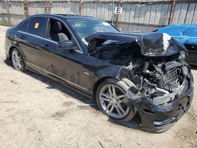 Sedans MERCEDES-BENZ C-CLASS 2012 Black