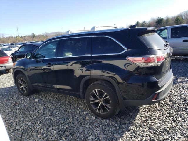 Parquets TOYOTA HIGHLANDER 2016 Czarny