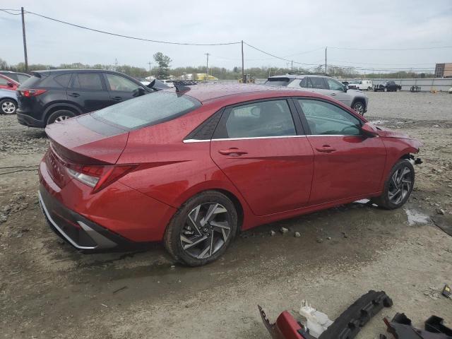  HYUNDAI ELANTRA 2024 Czerwony