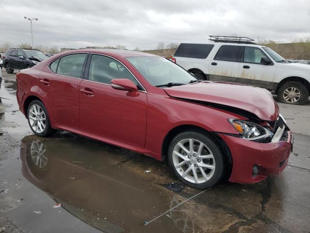 LEXUS IS 2012 Red
