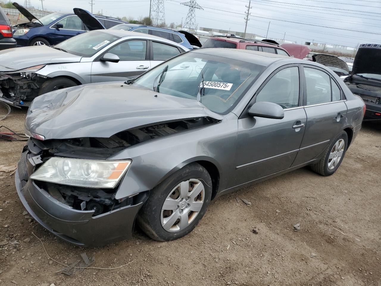2009 Hyundai Sonata Gls იყიდება Elgin-ში, IL - Front End