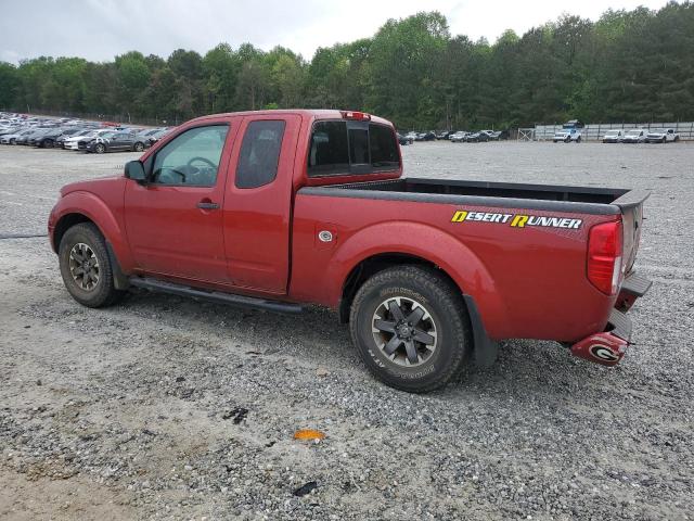  NISSAN FRONTIER 2017 Czerwony
