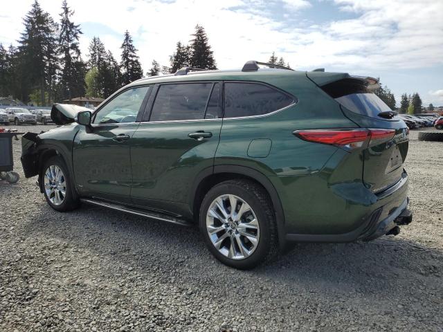  TOYOTA HIGHLANDER 2023 Zielony