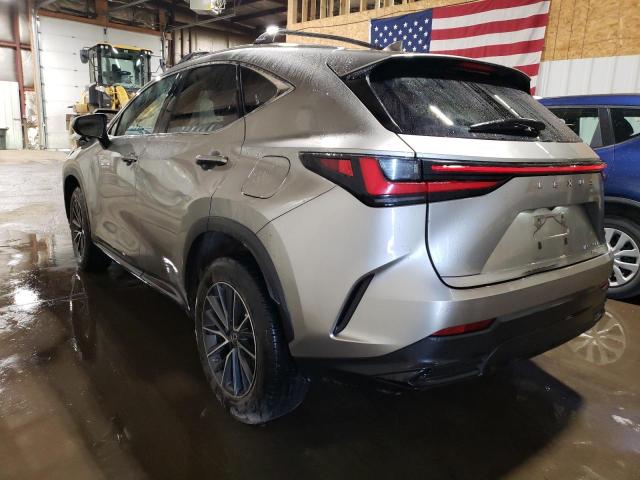  LEXUS NX 350H 2022 Серебристый