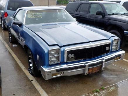 1977 CHEVROLET MALIBU à vendre chez Copart TX - DALLAS