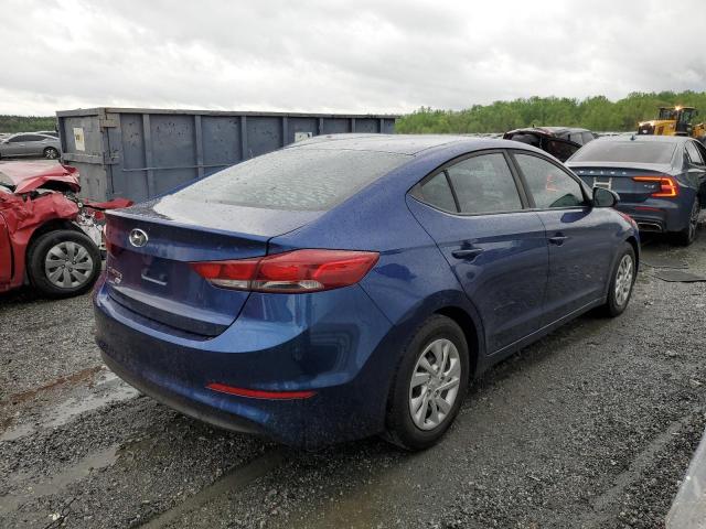  HYUNDAI ELANTRA 2018 Blue