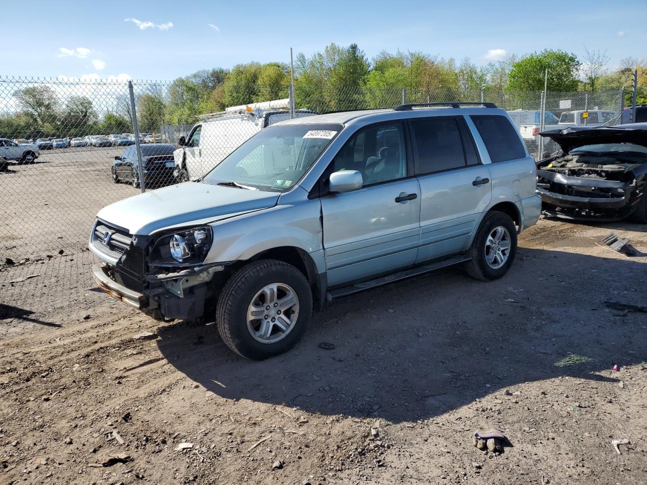2003 Honda Pilot Ex de vânzare în Chalfont, PA - Front End