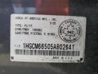 2005 Honda Accord Ex на продаже в Arlington, WA - Side