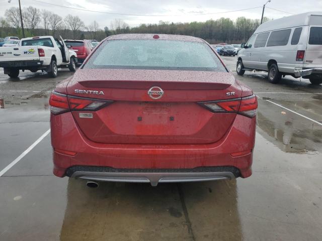  NISSAN SENTRA 2021 Czerwony