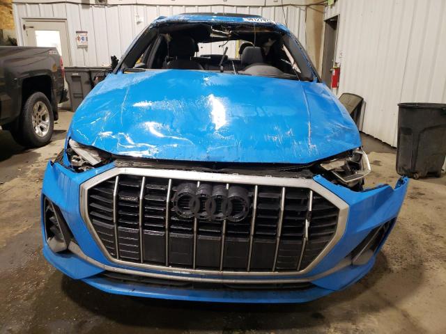  AUDI Q3 2023 Синий