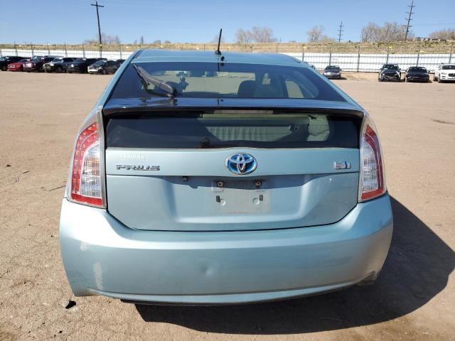  TOYOTA PRIUS 2014 Turquoise