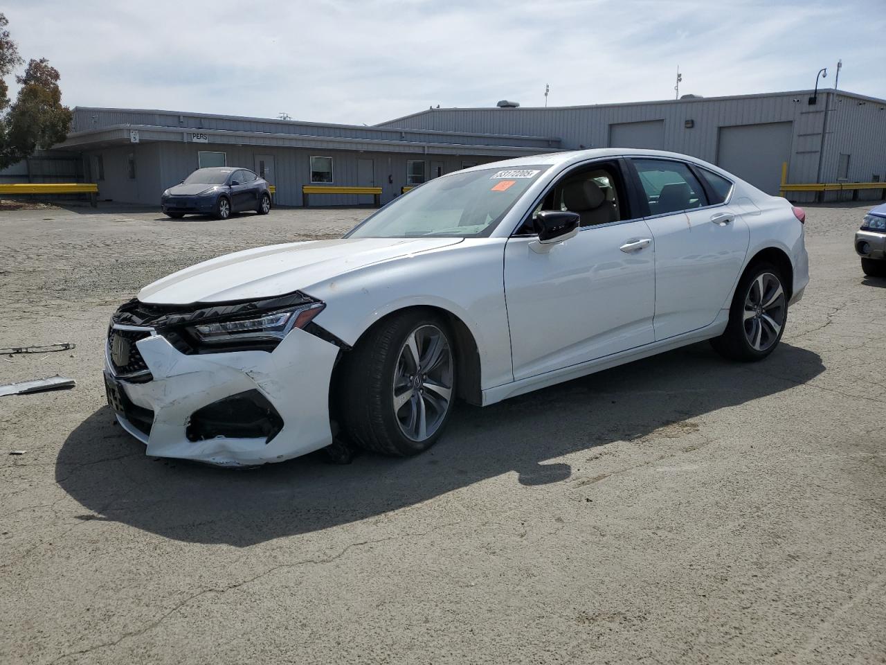 2023 Acura Tlx Advance продається в Martinez, CA - Front End