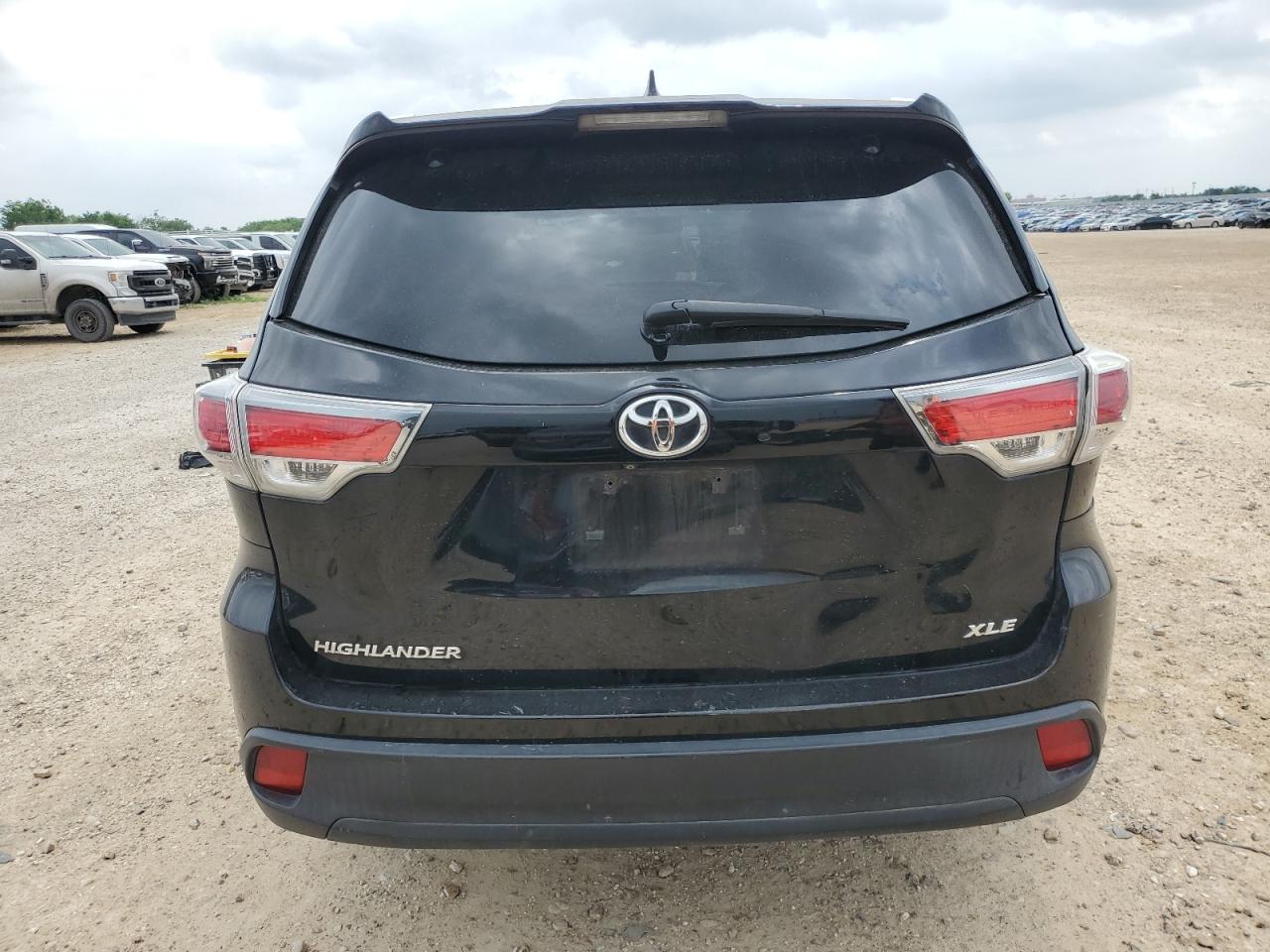 2014 Toyota Highlander Xle VIN: 5TDKKRFH2ES022333 Lot: 54430245