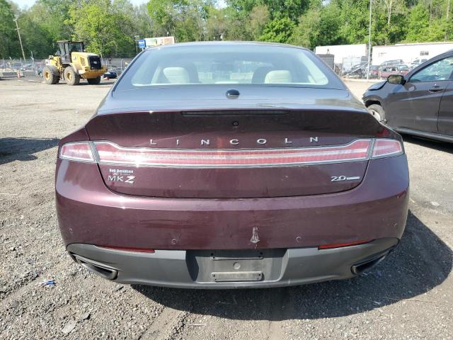 Sedans LINCOLN MKZ 2013 Burgundy