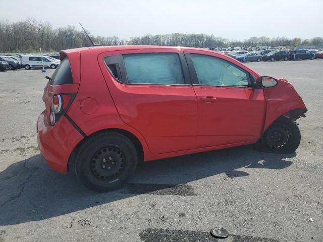 Hatchbacks CHEVROLET SONIC 2014 Red
