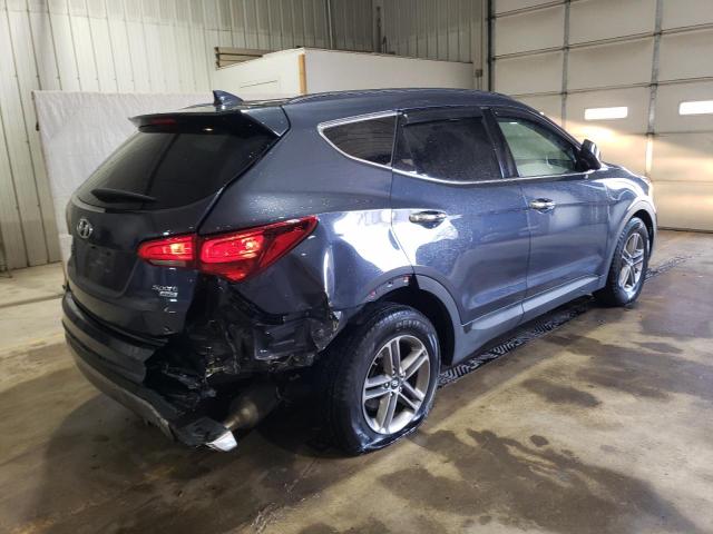  HYUNDAI SANTA FE 2017 Granatowy