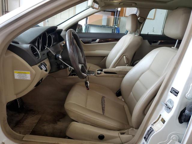  MERCEDES-BENZ C-CLASS 2013 Белы