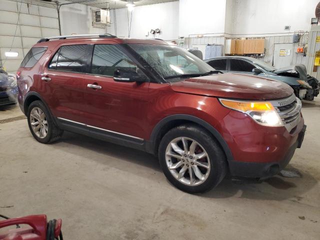  FORD EXPLORER 2014 Czerwony