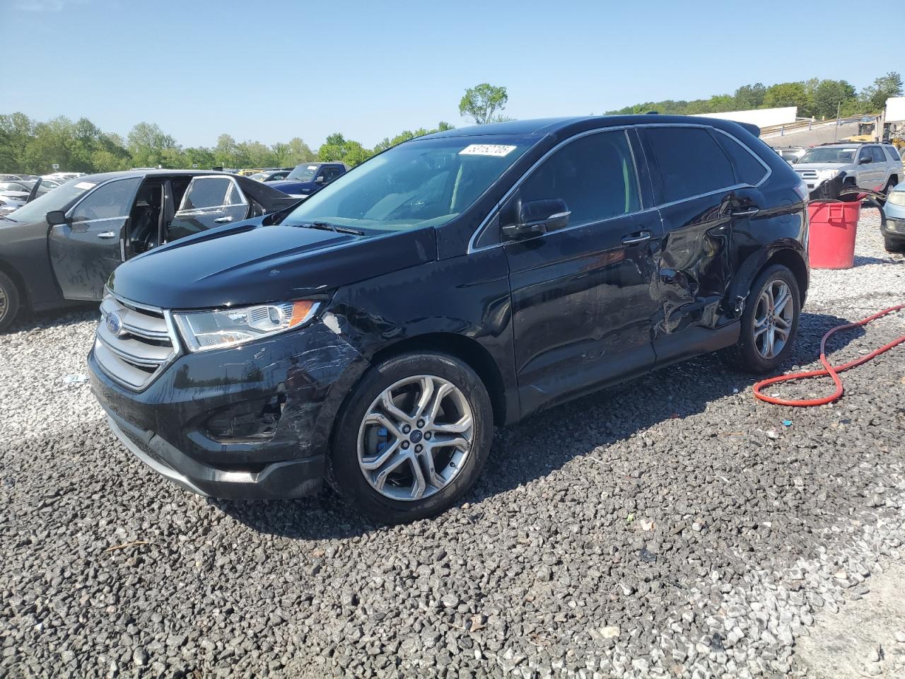 2018 Ford Edge Titanium for Sale in Hueytown, AL - Side