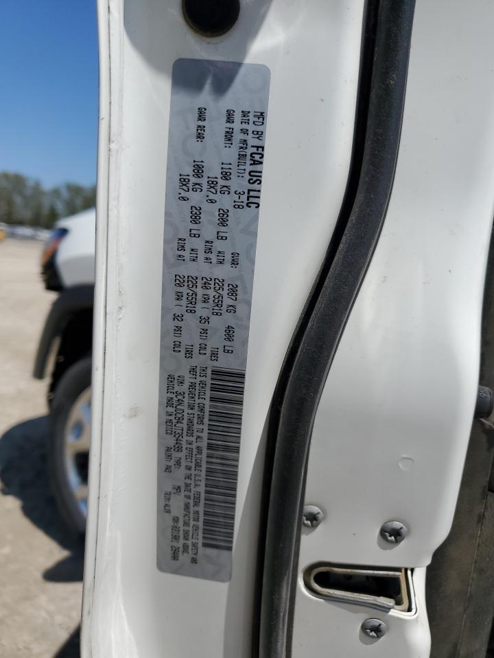 2018 Jeep Compass Limited VIN: 3C4NJDCB4JT354499 Lot: 53181095