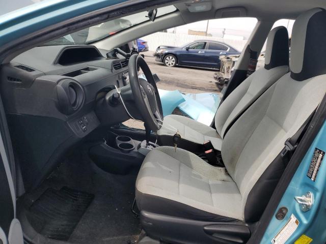  TOYOTA PRIUS 2014 Бірюзовий
