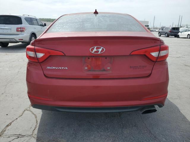  HYUNDAI SONATA 2017 Красный