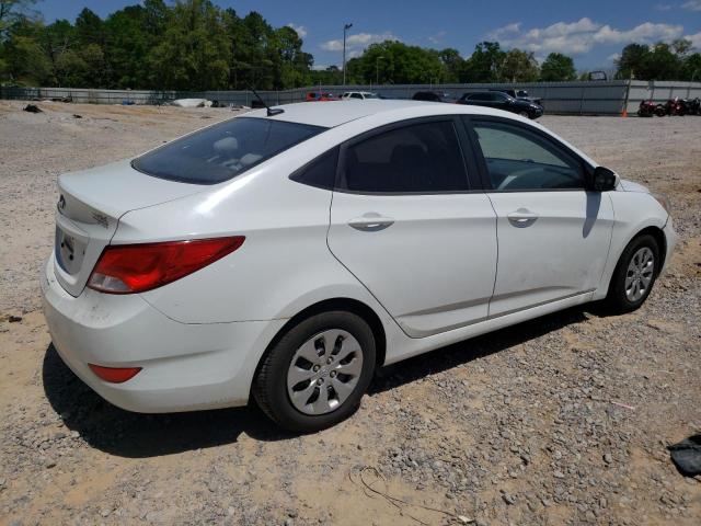  HYUNDAI ACCENT 2015 Білий
