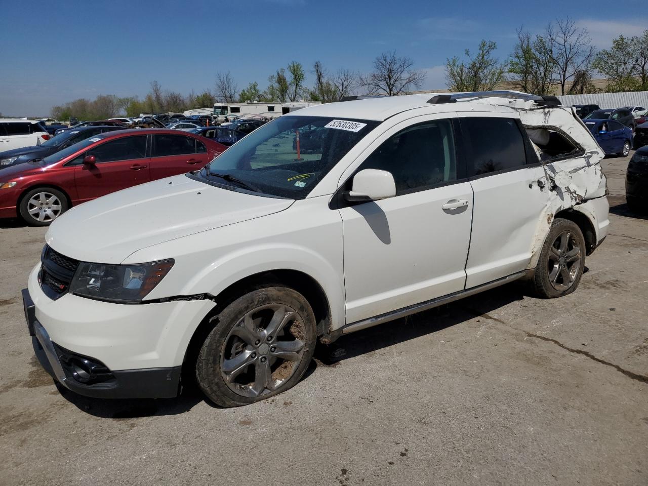 2016 Dodge Journey Crossroad იყიდება Bridgeton-ში, MO - All Over