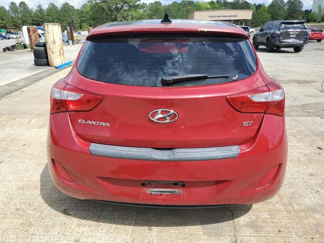  HYUNDAI ELANTRA 2013 Czerwony