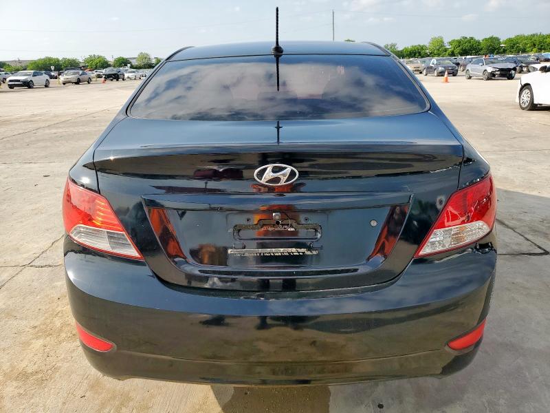  HYUNDAI ACCENT 2015 Чорний