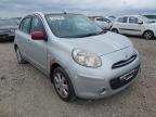 2011 NISSAN MICRA TEKN for sale at Copart YORK