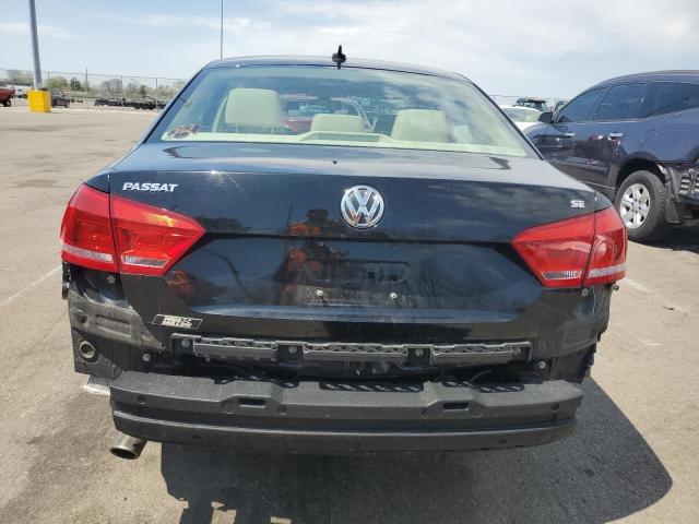  VOLKSWAGEN PASSAT 2012 Черный