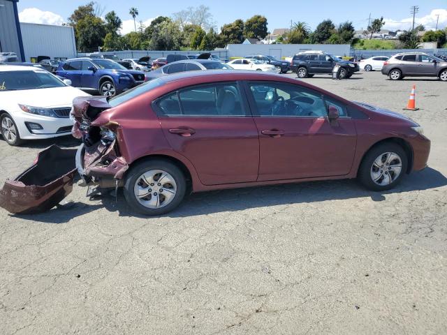 Седаны HONDA CIVIC 2013 Красный