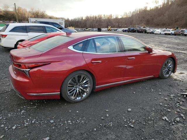  LEXUS LS500 2018 Red