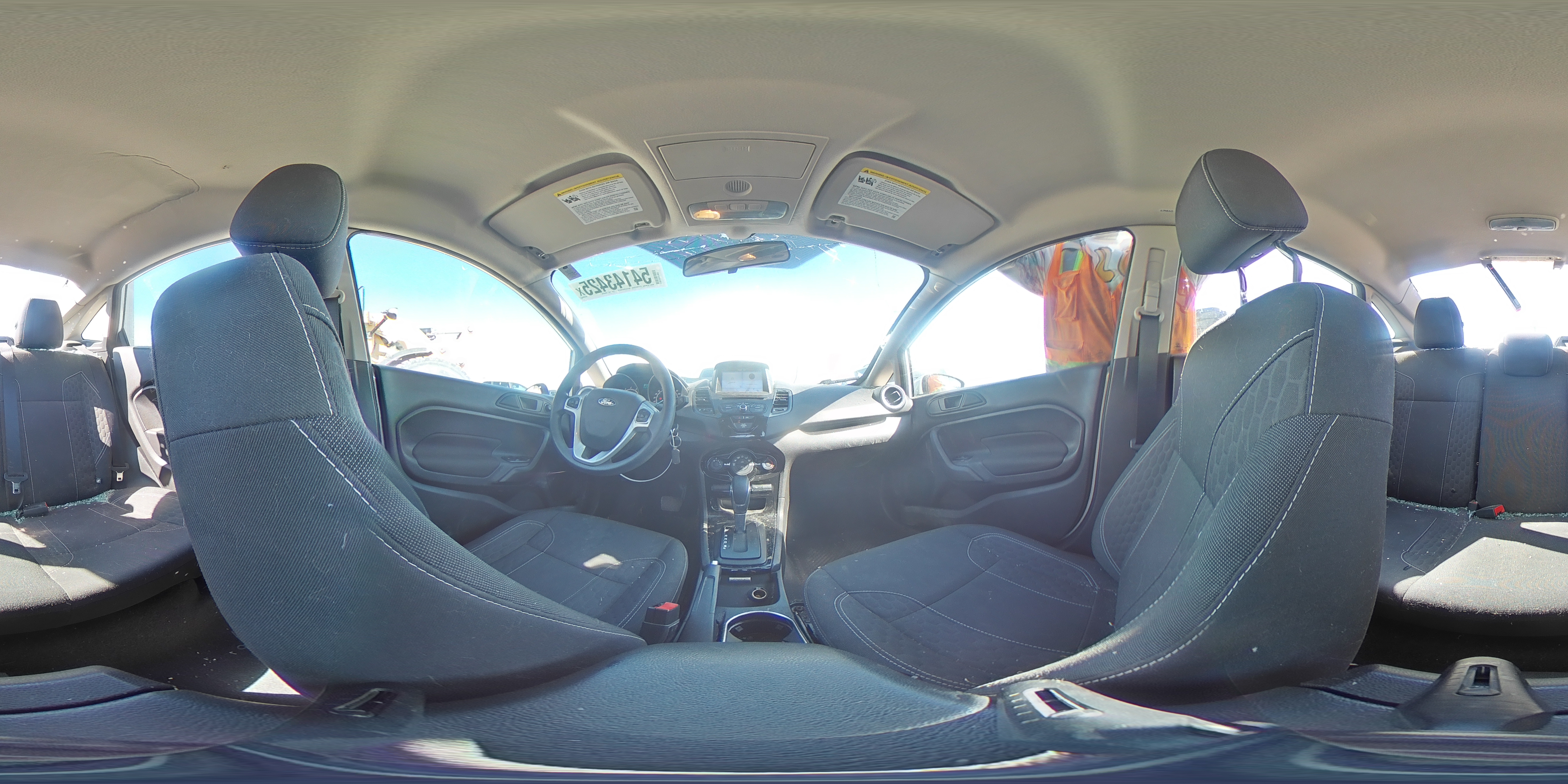 2019 Ford Fiesta Se VIN: 3FADP4BJ2KM133116 Lot: 54143425